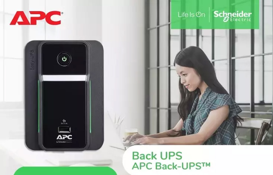 Bộ lưu điện EASY APC BVX700LUI-MS 700VA AVR, USB Charging, Universal