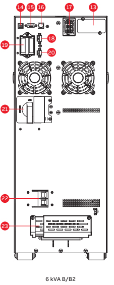 Bộ Lưu Điện ABB PowerValue 11T G2 6KVA B (4NWP100163R0001) 