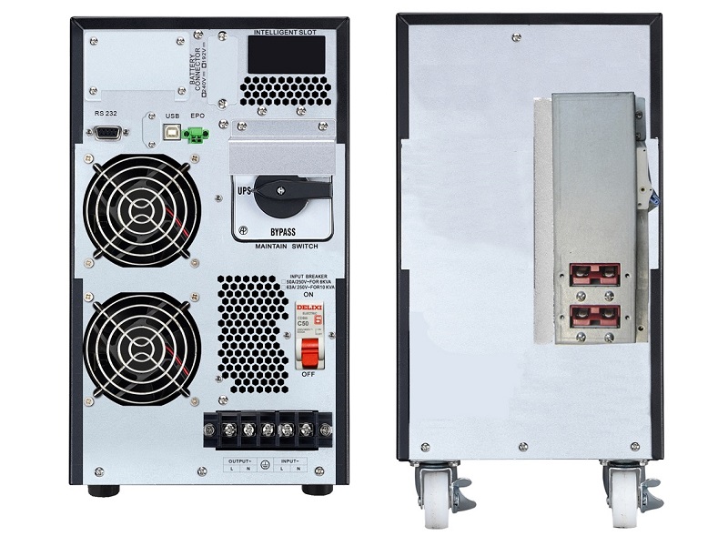 Mặt sau của Bộ Lưu Điện APC Easy UPS SRV10KIL 10KVA/10KW