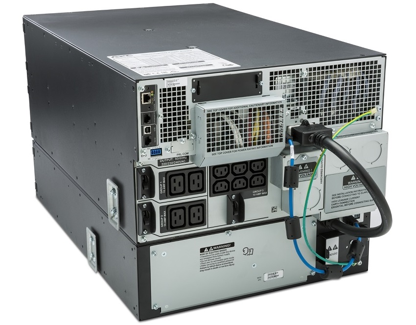 Mặt sau của Bộ lưu điện APC Smart-UPS SRT8KRMXLI 8000VA 230V