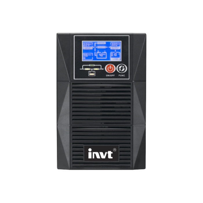 Bộ Lưu Điện INVT HT1102L 2000VA (1800W) Loại Pin Gắn Ngoài mặt trước