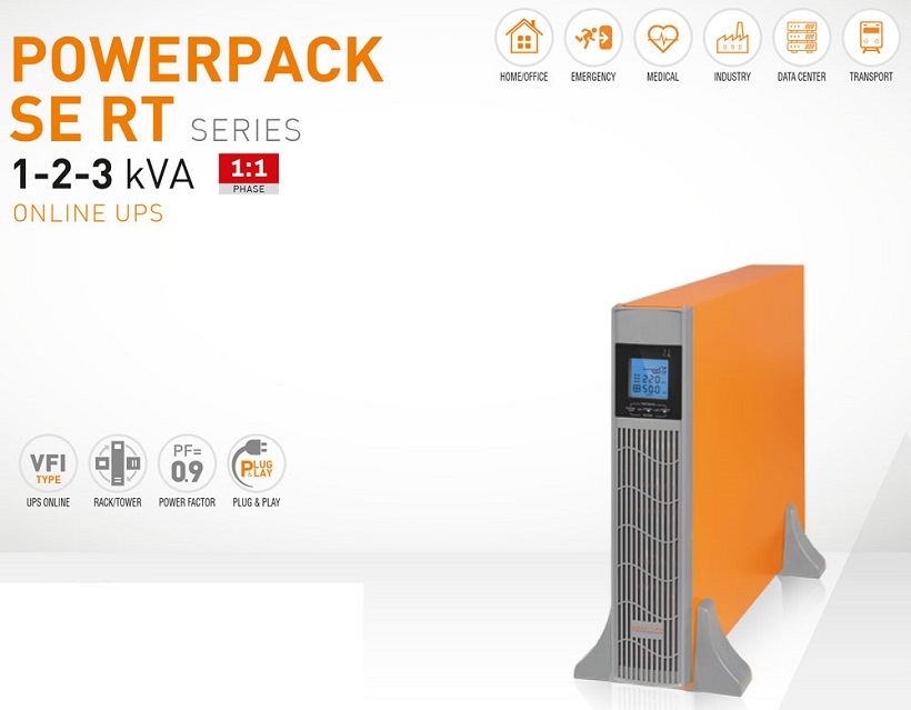 Bộ Lưu Điện MAKELSAN Powerpack SE RT 2KVA 2000VA/1800W