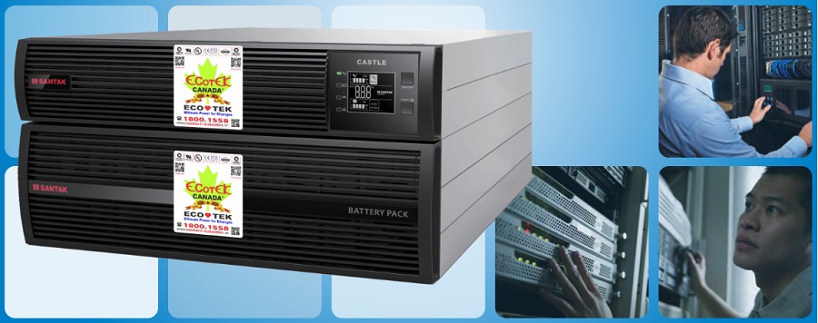 Bộ Lưu Điện SANTAK Rack 10K (10KVA/10KW) True Online