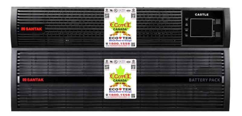 Bộ Lưu Điện SANTAK Rack 10K (10KVA/10KW) True Online