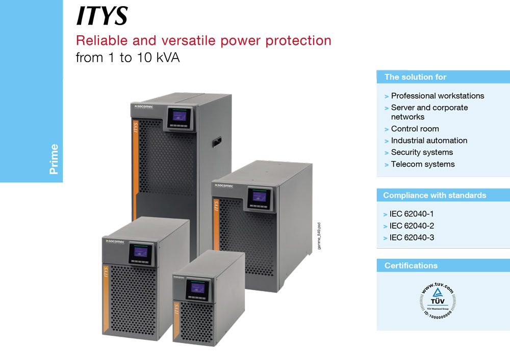 Bộ Lưu Điện SOCOMEC ITYS ITY3-TW030B 3000VA (3000W)