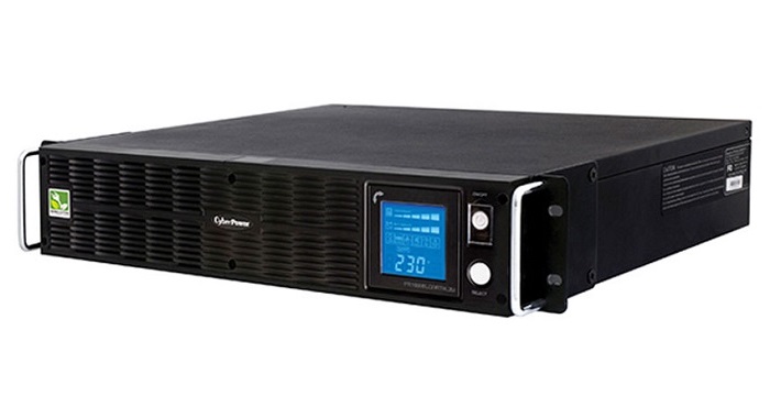 Bộ Lưu Điện UPS CyberPower PR3000ELCDRT2U 3000VA/2250W mặt nghiêng