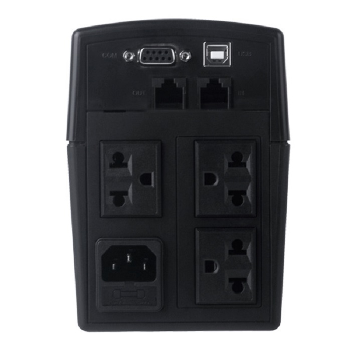 Bộ Lưu Điện UPS CyberPower VALUE600EI-AS 600VA  mặt sau