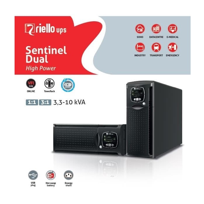 Bộ Lưu Điện UPS RIELLO SDL 5000 5000VA/3500W