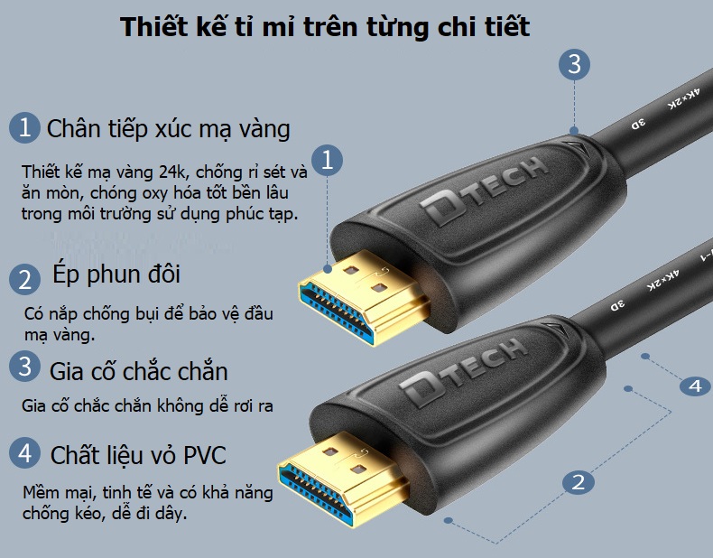 cấu tạo chân tiếp xúc mạ vàng