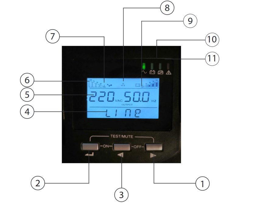 LCD 1kva & 2kva & 3kva