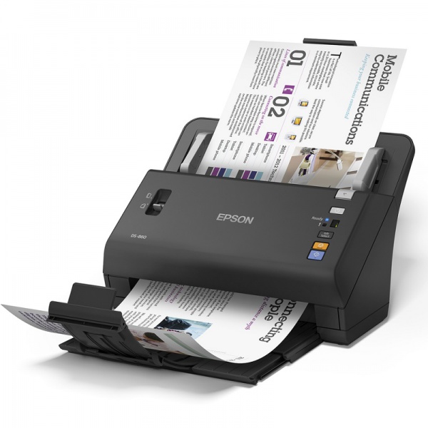 Máy scan Epson DS-860 khi quét