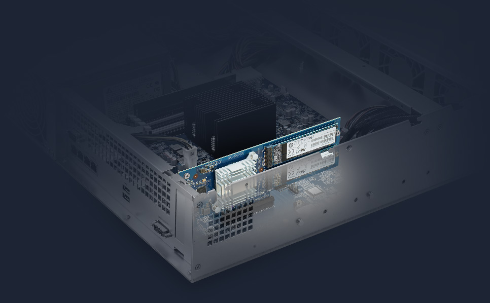 Khả năng truy cập nhanh với bốn cổng mạng LAN Gigabit