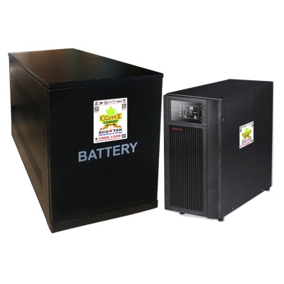 Bộ lưu điện UPS SANTAK TRUE ONLINE C10KS (LCD), sử dụng ắc quy ngoài