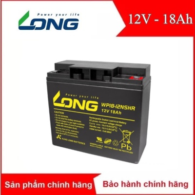 Ắc quy kín khí Long 12V-18Ah (WP18-12NSHR)