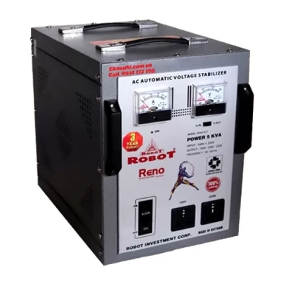 Ổn áp Robot Reno 5KVA (140V-250V) 1 pha