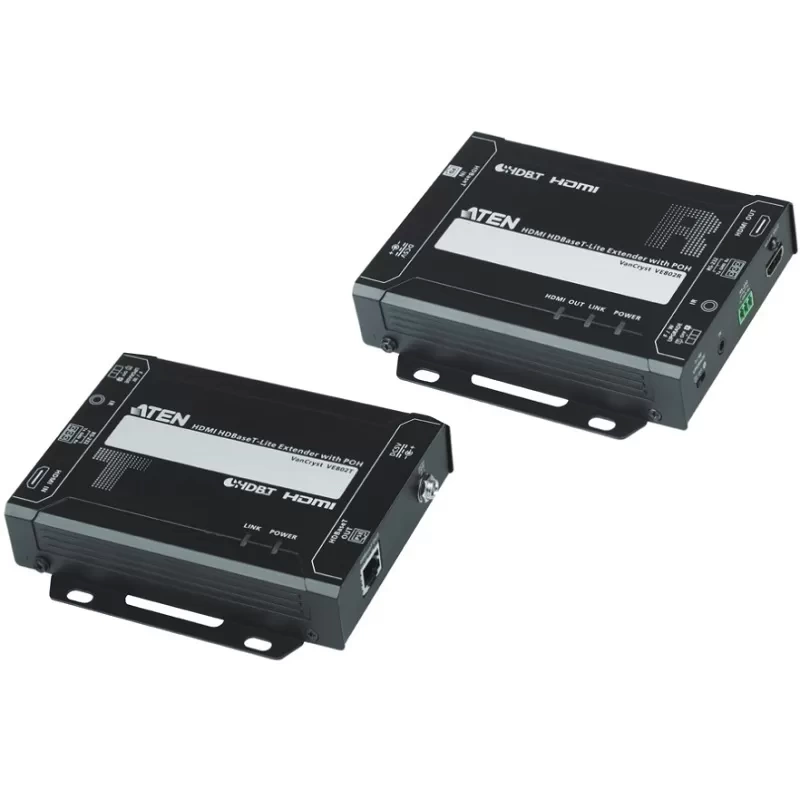 ATEN VE802 HDMI HDBaseT-Lite Extender with PoH