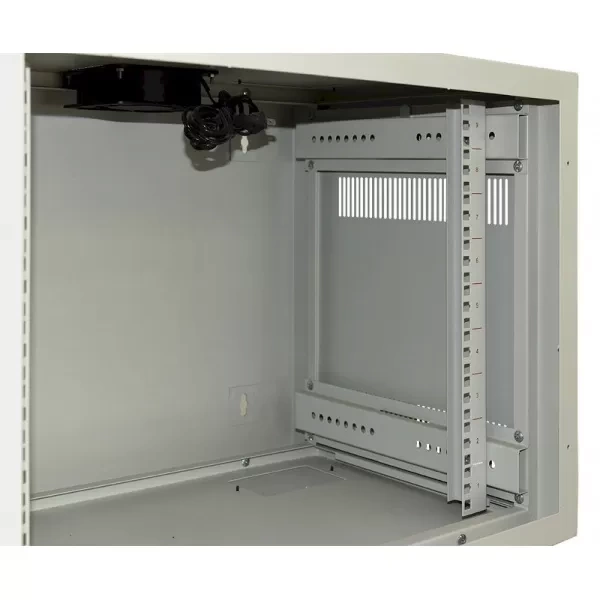 Tủ rack treo tường 9U C-CLASS Amtec AMW09 cửa mica trắng