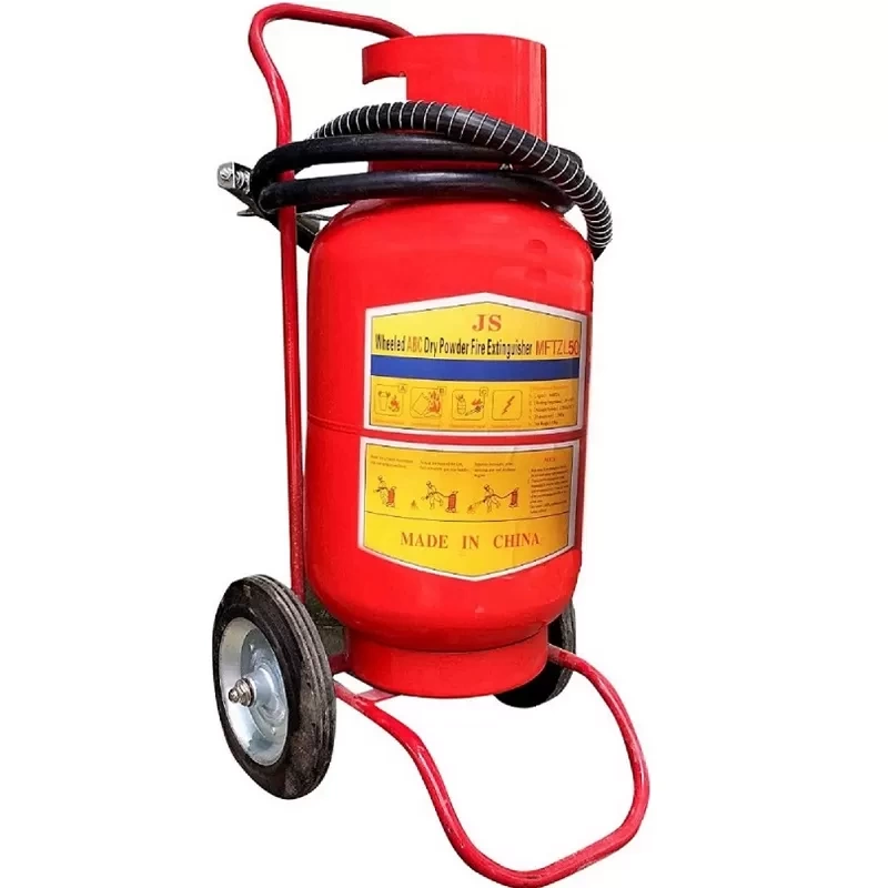 B&igrave;nh chữa ch&aacute;y bột xe đẩy ABC 25kg