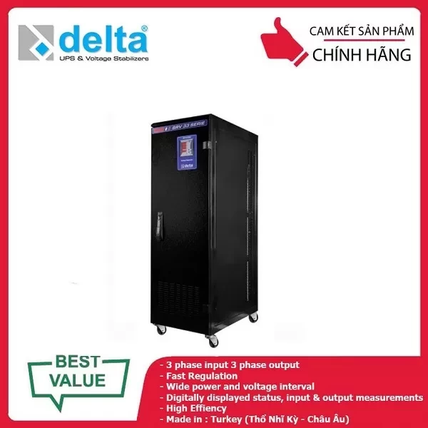 Ổn áp DELTA DLT SRV 330045 45KVA (3P/3P)