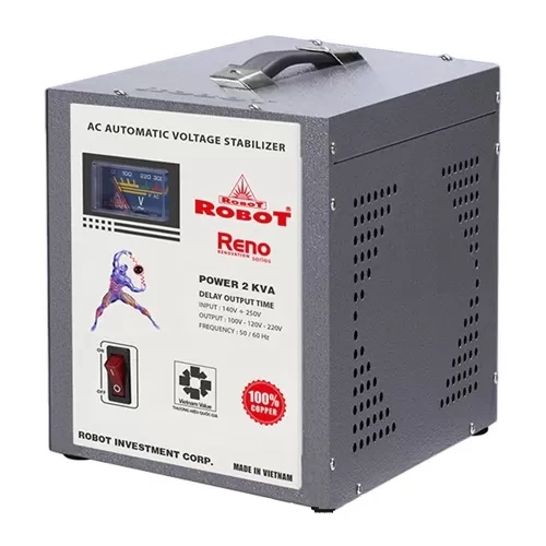 Ổn áp Robot Reno 2KVA (90-250V) 1 pha
